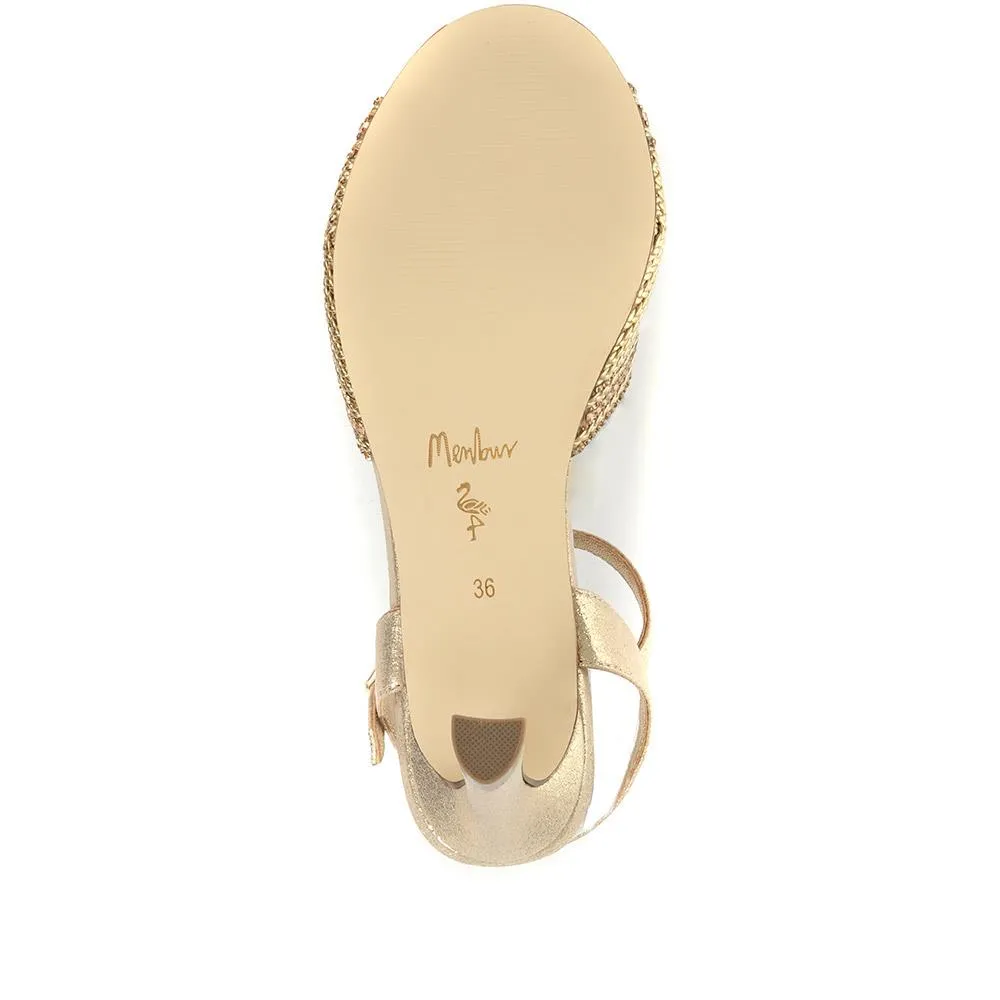 Heeled Strappy Sandals - MENBU35514 / 321 898 sold by Shoe-Shop product image thumbnail 5