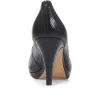 Wide Fit Leather Court Shoes - GLO30505 / 317 169 sold by Shoe-Shop