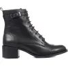 Madie Heeled Leather Ankle Boots - MADIE / 320 433 sold by Shoe-Shop