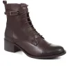 Madie Heeled Leather Ankle Boots - MADIE / 320 433 sold by Shoe-Shop