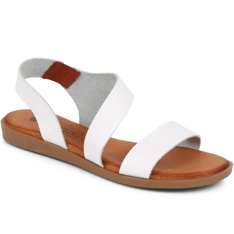 Slip-On Leather Sandals  - TUYUR39005 / 325 296 sold by Shoe-Shop
