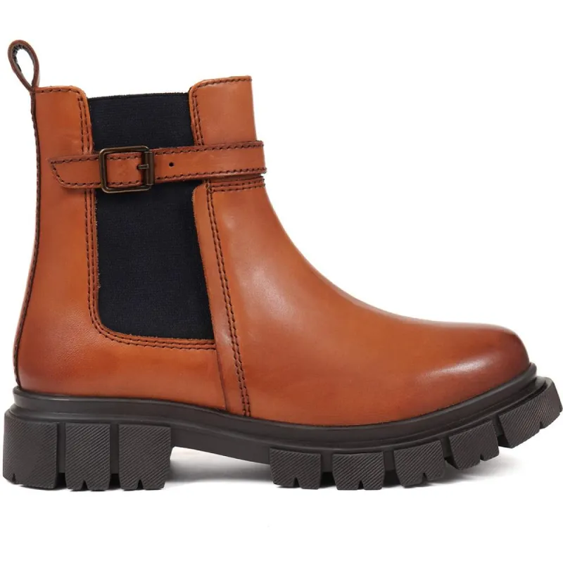 MAELEE Leather Ankle Boots - MAELEE / 324 371 sold by Shoe-Shop