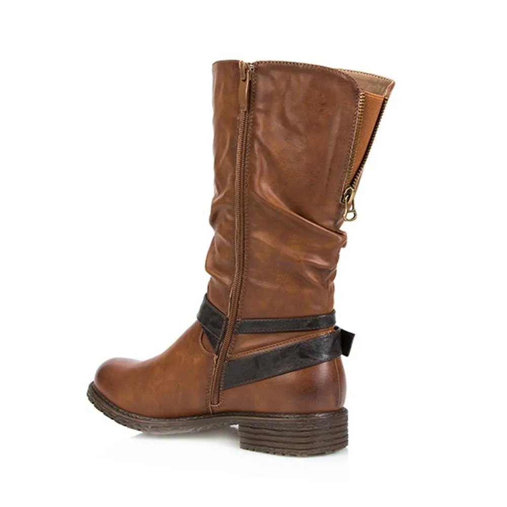 Biker Knee Boot - WOIL26001 / 310 405 sold by Shoe-Shop product image thumbnail 4