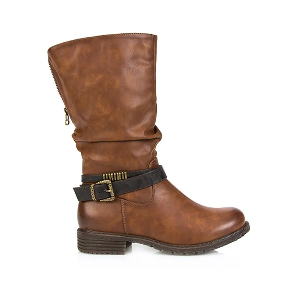 Biker Knee Boot - WOIL26001 / 310 405 sold by Shoe-Shop product image thumbnail 3