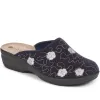 Floral Mule Slippers - INB38007 / 324 441 sold by Shoe-Shop