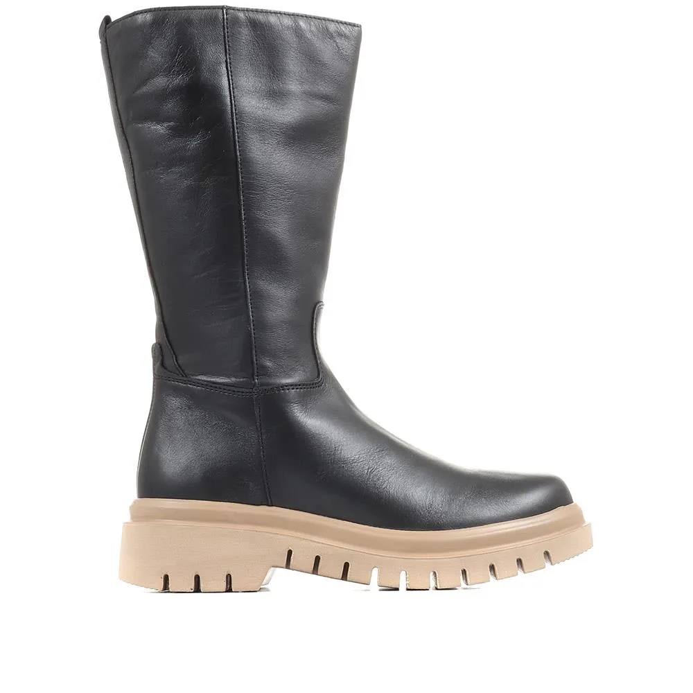 Cheel Calf Length Chunky Boots - GAB36511 / 322 679 sold by Shoe-Shop product image thumbnail 2
