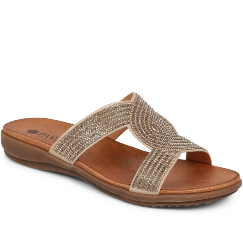 Embellished Mule Sandals  - BAIZH39049 / 325 270 sold by Shoe-Shop