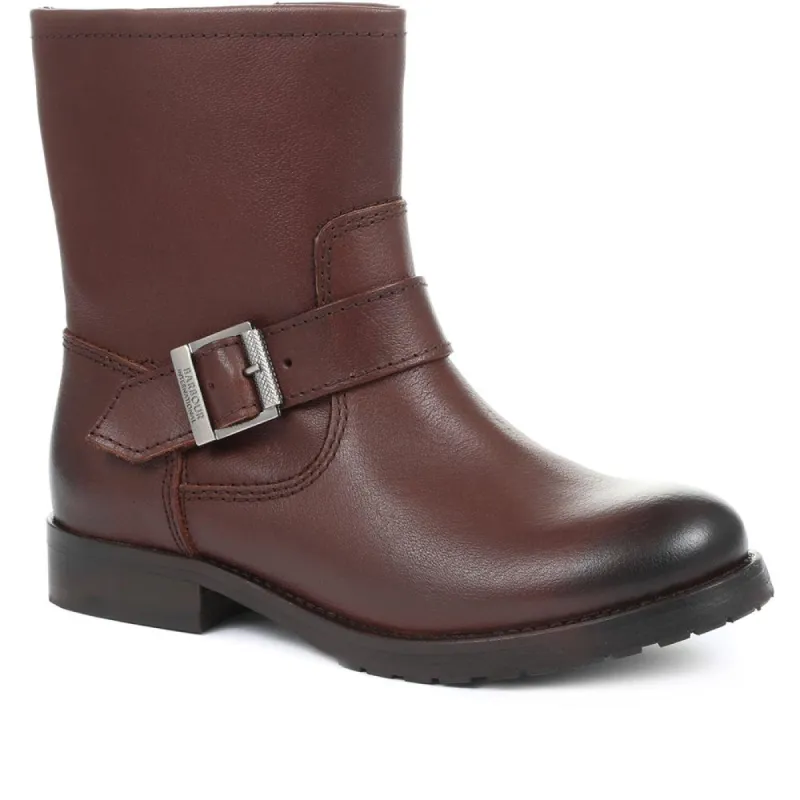 Baja Leather Biker Boots - BARBR32519 / 318 634 sold by Shoe-Shop