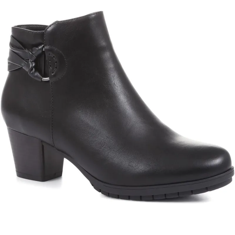 Block Heeled Ankle Boots - WOIL36013 / 322 586 sold by Shoe-Shop