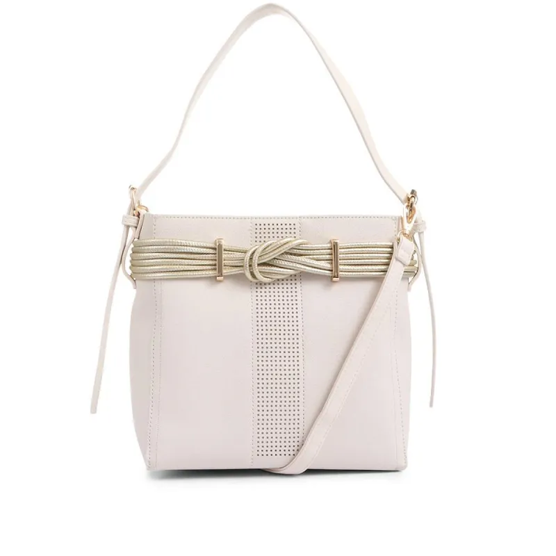 Metallic Knot Cross-Body Tote - BELHETIA35005 / 322 213 sold by Shoe-Shop
