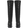 Quilted Leather Knee High Boot - MKOC30501 / 317 091 sold by Shoe-Shop
