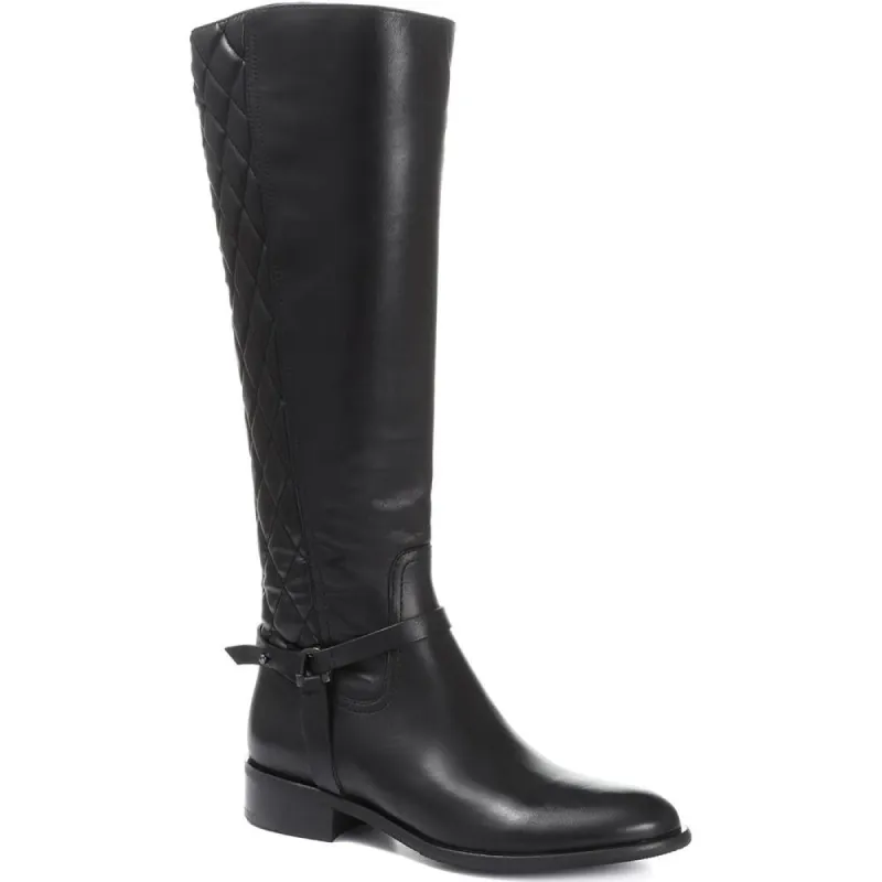 Quilted Leather Knee High Boot - MKOC30501 / 317 091 sold by Shoe-Shop