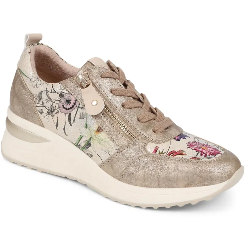 Floral Accent Cushioned Sole Trainers - WBINS39062 / 325 095 made by Shoe-Shop