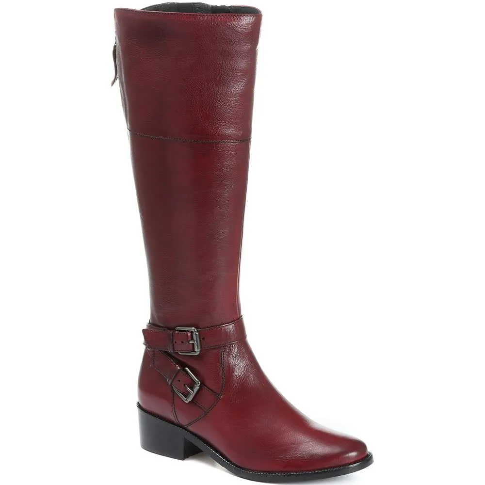 Leather Knee Boots - CARM28507 / 313 432 sold by Shoe-Shop