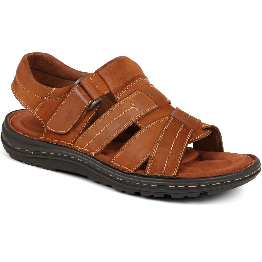 Touch-Fasten Leather Sandals - AATRA39003 / 325 337 sold by Shoe-Shop product image thumbnail 3