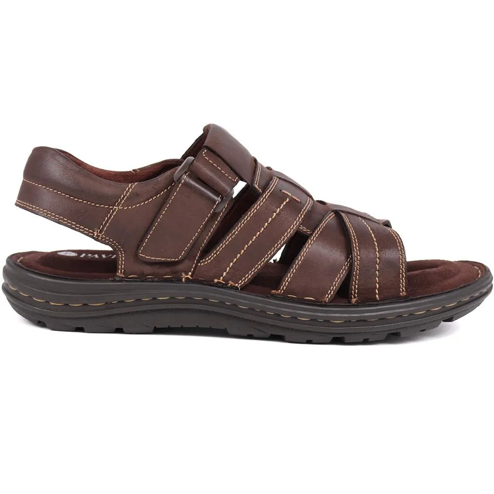 Touch-Fasten Leather Sandals - AATRA39003 / 325 337 sold by Shoe-Shop product image thumbnail 4