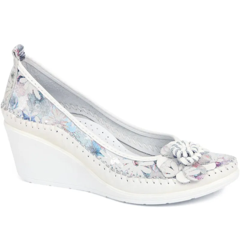 Leather Wedge Pumps - GOKH37003 / 323 271 sold by Shoe-Shop