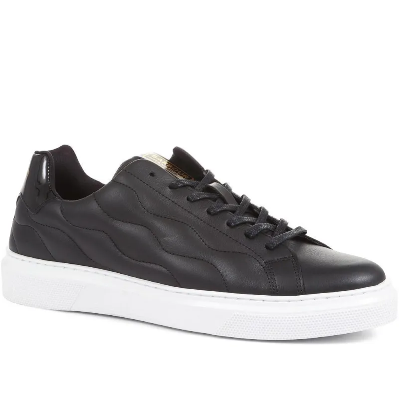 Glendale Quilted Leather Trainers - BARBR36506 / 322 439 made by Barbour
