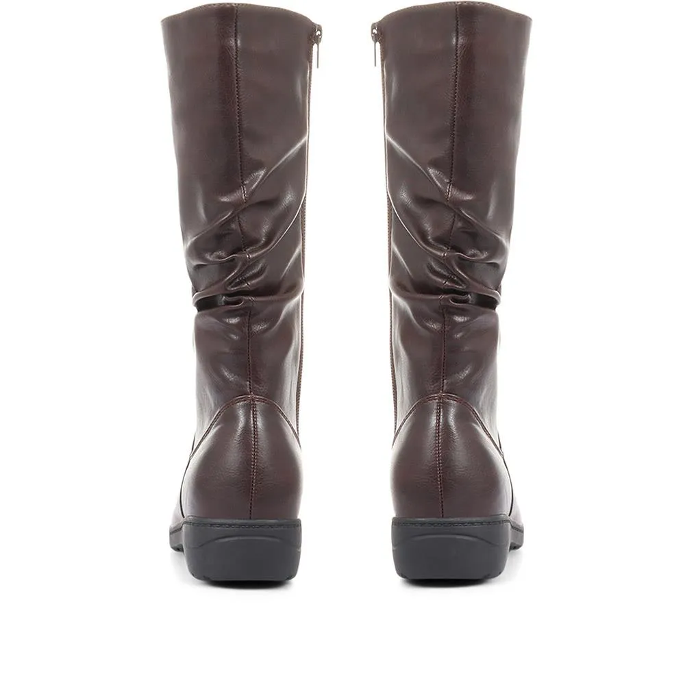 Slouch Calf Boots - WBINS34149 / 320 785 sold by Shoe-Shop product image thumbnail 4