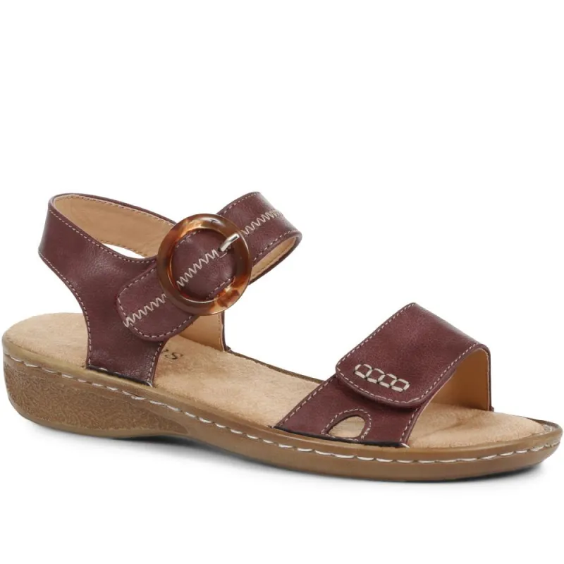 Fully Adjustable Flat Sandals - WBINS35084 / 321 739 sold by Shoe-Shop