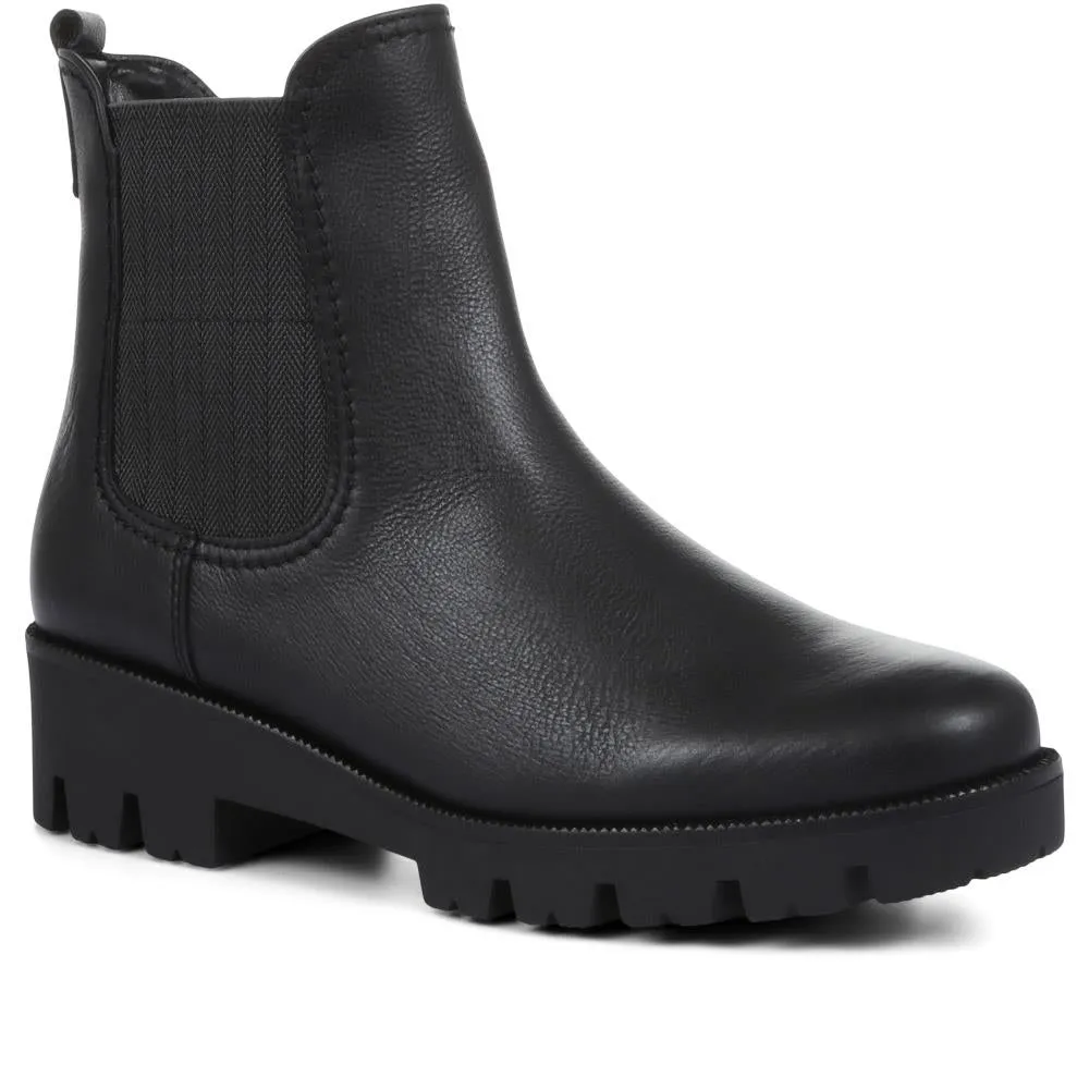 Newport Wide Fit Chunky Leather Chelsea Boots - GAB32513 / 319 149 sold by Shoe-Shop product image thumbnail 2