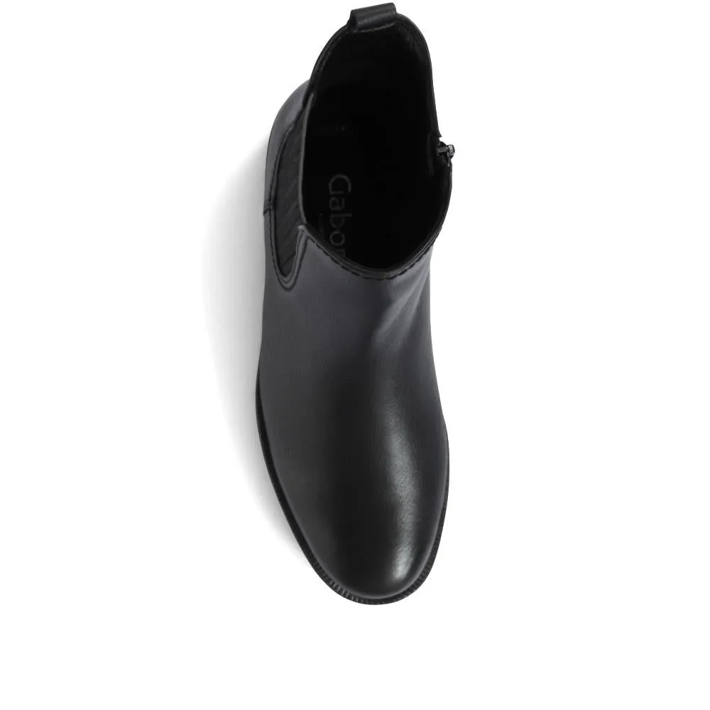 Newport Wide Fit Chunky Leather Chelsea Boots - GAB32513 / 319 149 sold by Shoe-Shop product image thumbnail 5