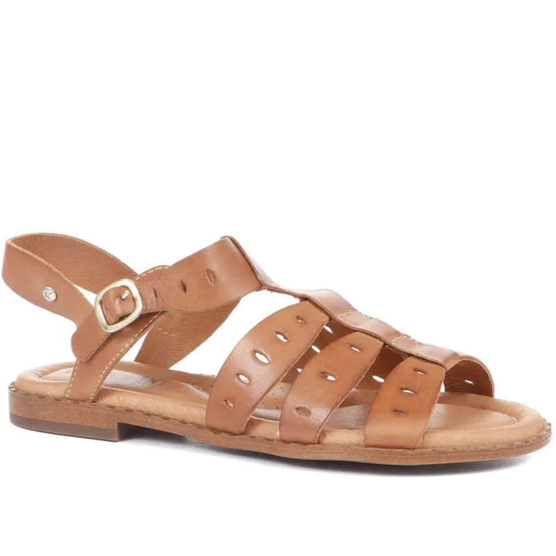 Leather Gladiator Sandals - PIKO35501 / 322 083 sold by Shoe-Shop