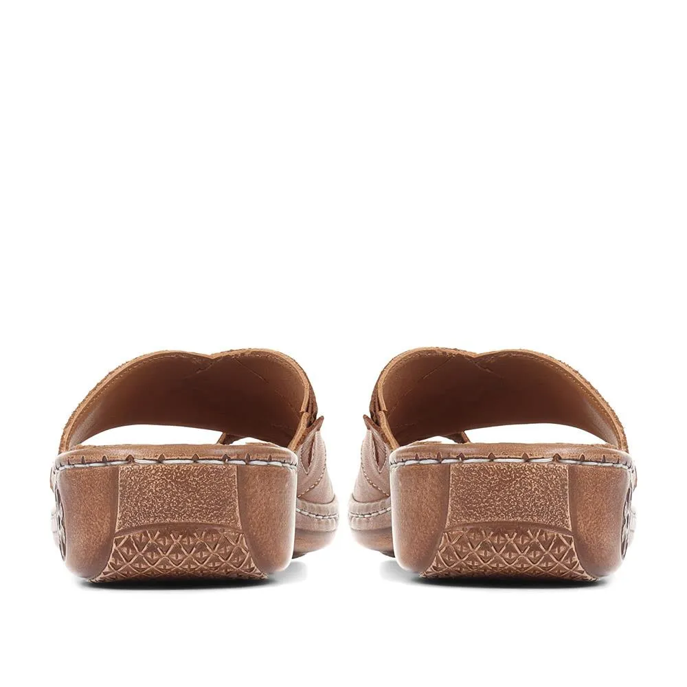 Leather Toe-Post Sandals - GENC35003 / 322 255 sold by Shoe-Shop product image thumbnail 4
