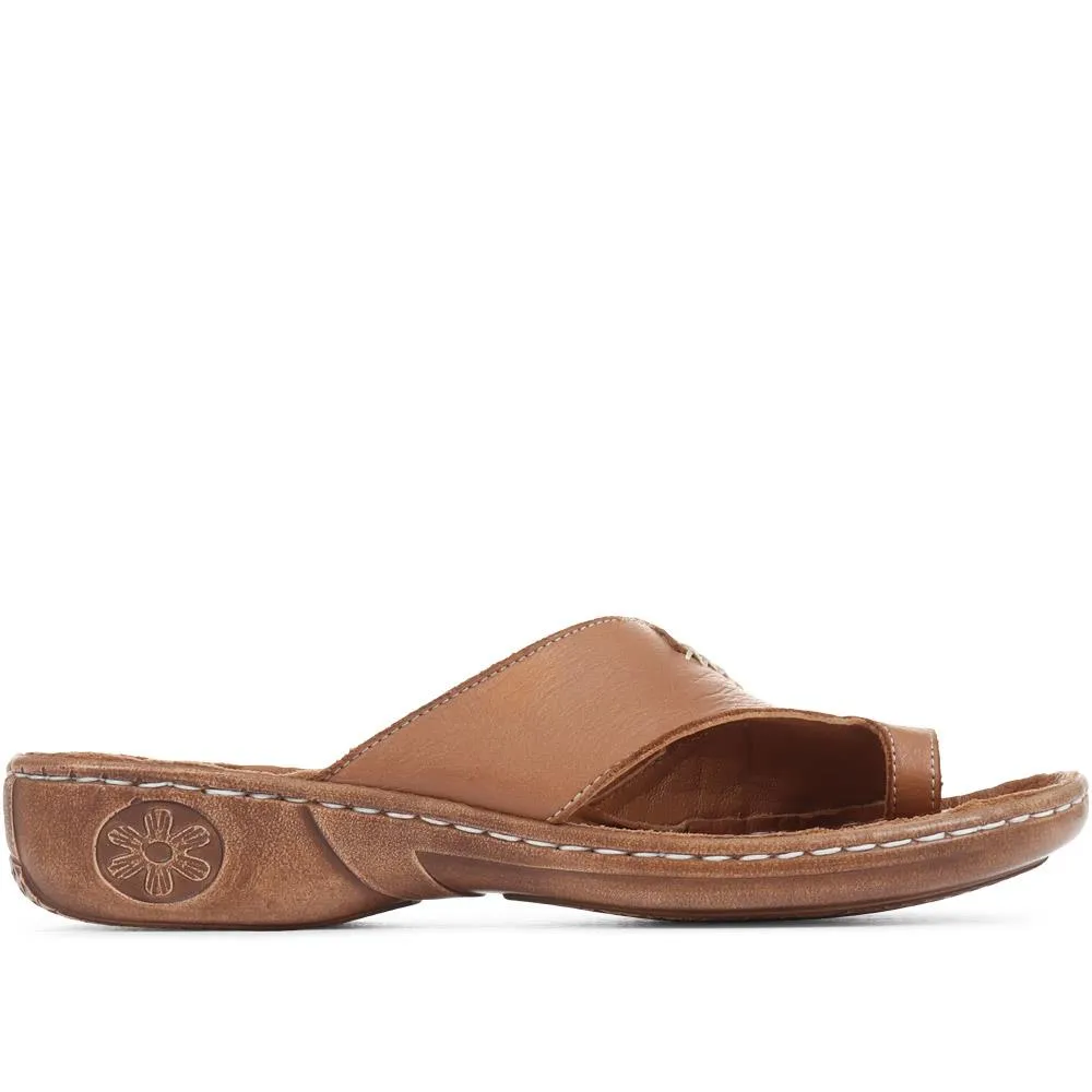 Leather Toe-Post Sandals - GENC35003 / 322 255 sold by Shoe-Shop product image thumbnail 3