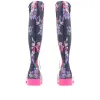 Floral Print Wellington Boots - JDE36005 / 323 043 sold by Shoe-Shop