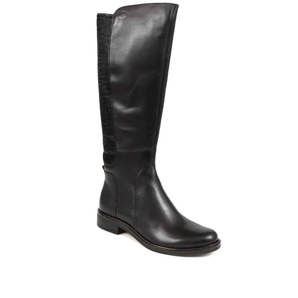 Leather Knee High Boots - CAPRI38505 / 325 551 sold by Shoe-Shop