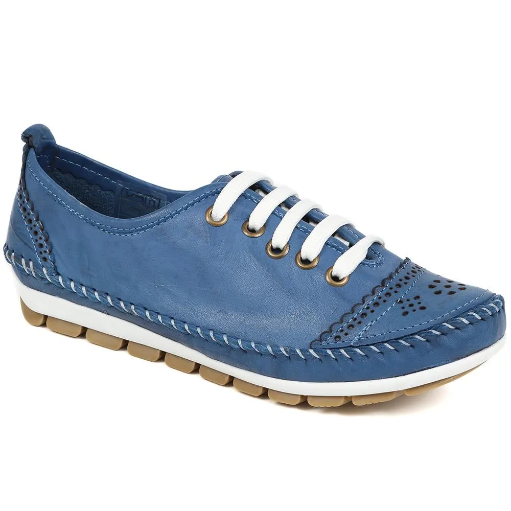 Leather Lace-Up Pumps - SIMIN39011 / 325 085 sold by Shoe-Shop product image thumbnail 3