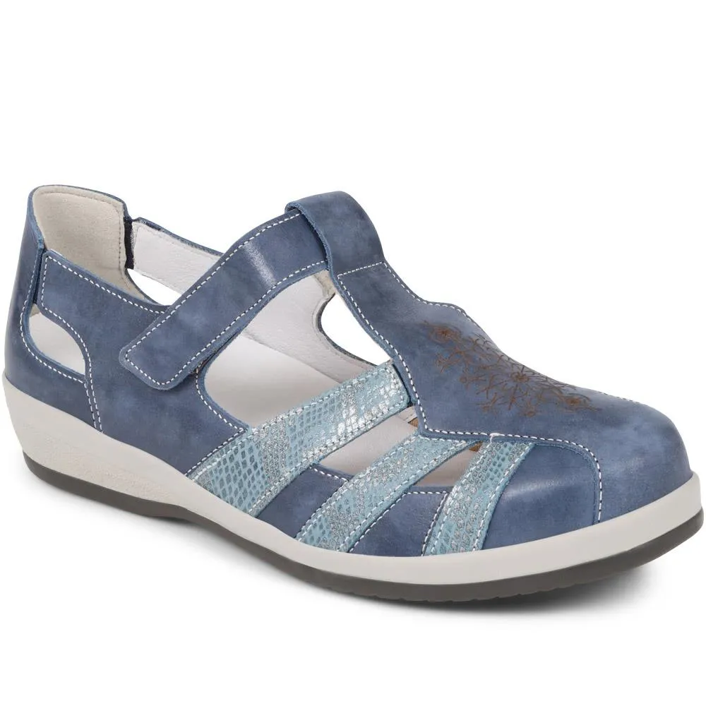 Extra Wide Fit Touch Fasten Sandals - CHRISTABEL / 324 029 sold by Shoe-Shop