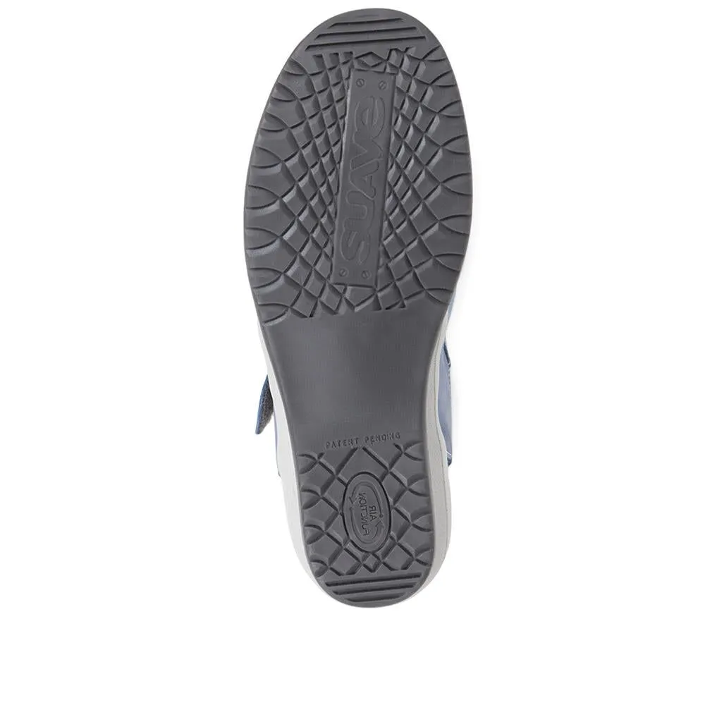 Extra Wide Fit Touch Fasten Sandals - CHRISTABEL / 324 029 sold by Shoe-Shop product image thumbnail 5