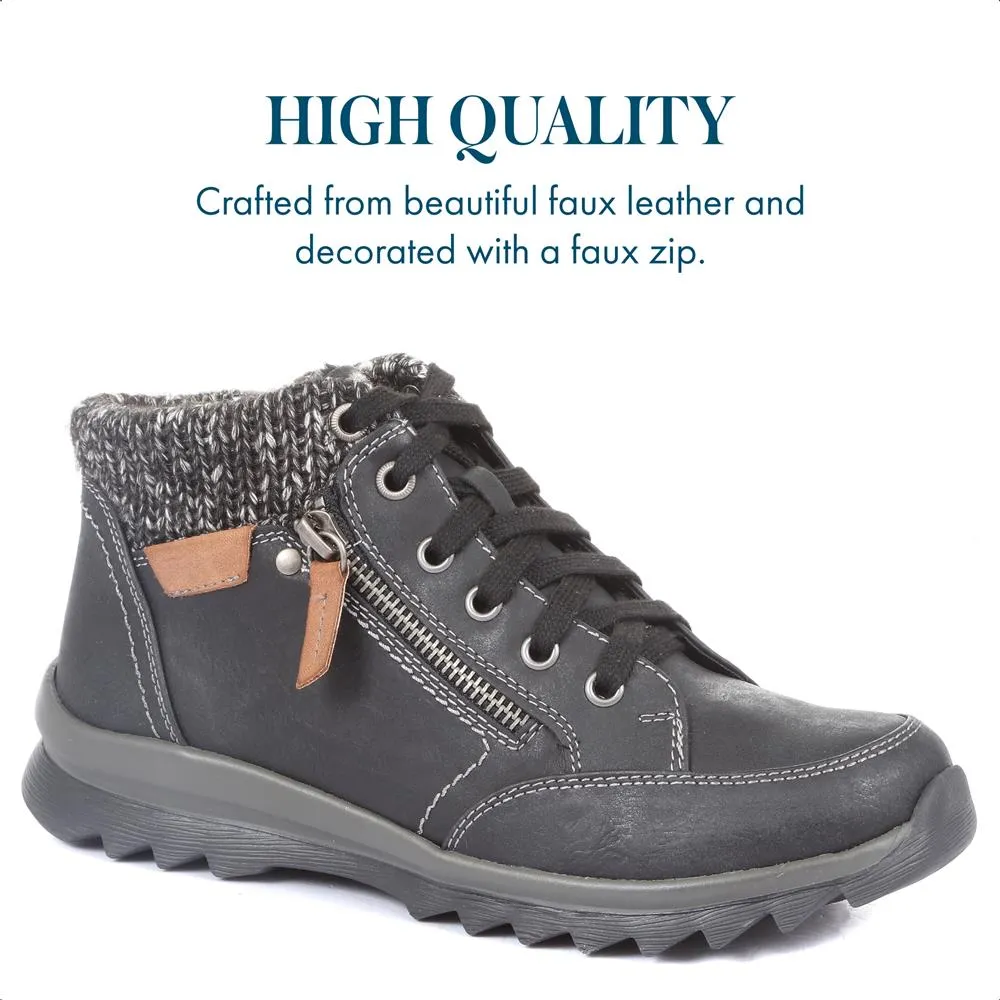 Lace Up Ankle Boots - WBINS34189 / 320 777 sold by Shoe-Shop product image thumbnail 5