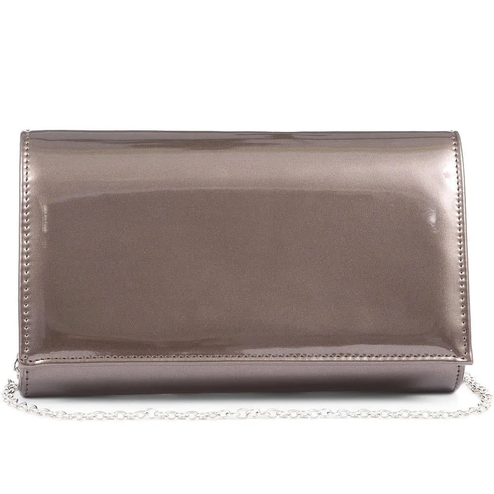 Patent Clutch Bag - RIM35013 / 322 009 sold by Shoe-Shop