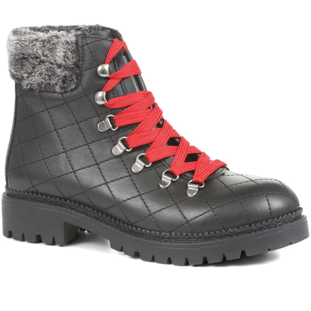 Chunky Leather Hiker Boots - BELAMETI34001 / 321 847 sold by Shoe-Shop product image thumbnail 2