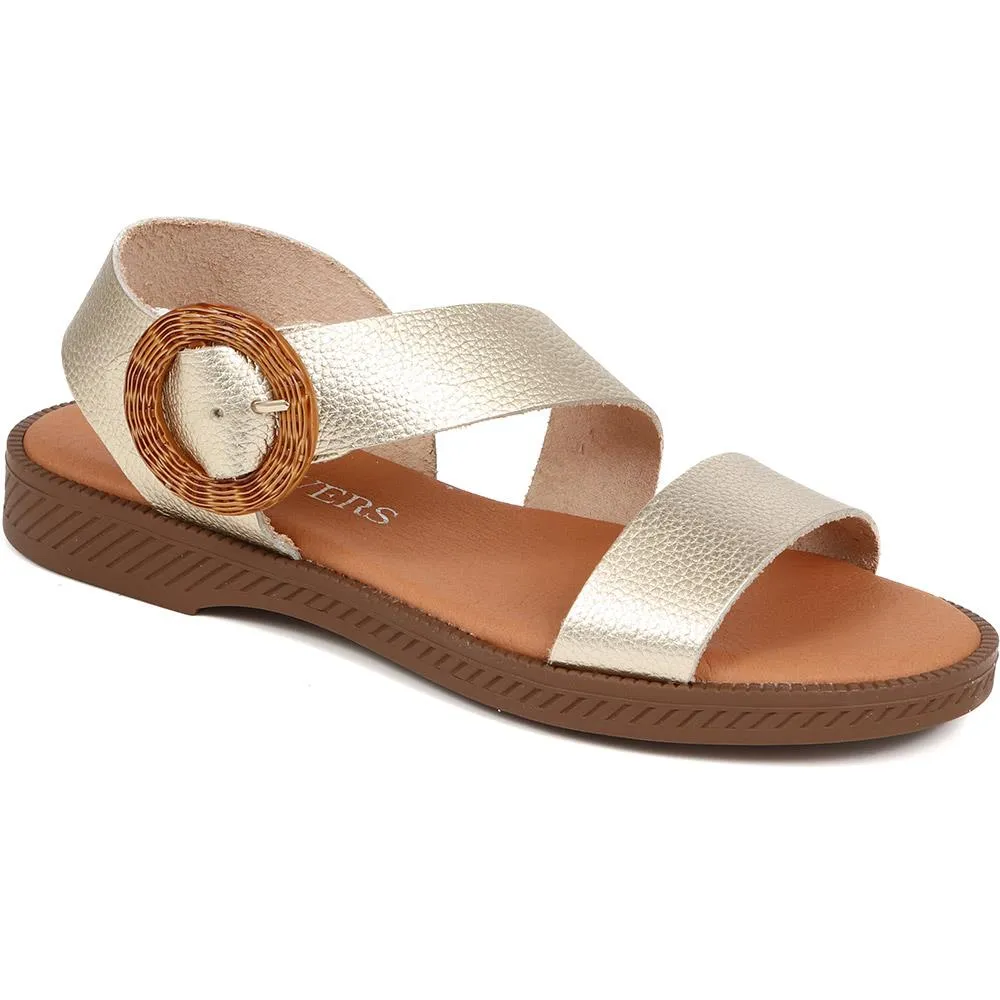 Leather Buckle Sandals - MARIL39005 / 325 333 sold by Shoe-Shop product image thumbnail 2