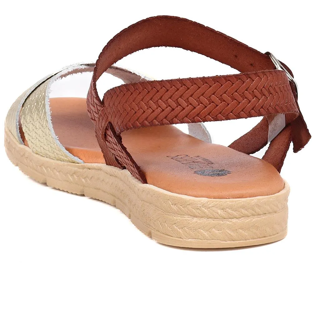 Woven Strap Sandals - LYAN39017 / 325 393 sold by Shoe-Shop product image thumbnail 4