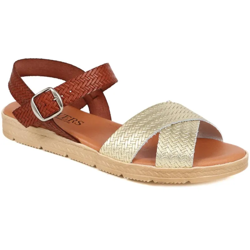 Woven Strap Sandals  - LYAN39017 / 325 393 sold by Shoe-Shop