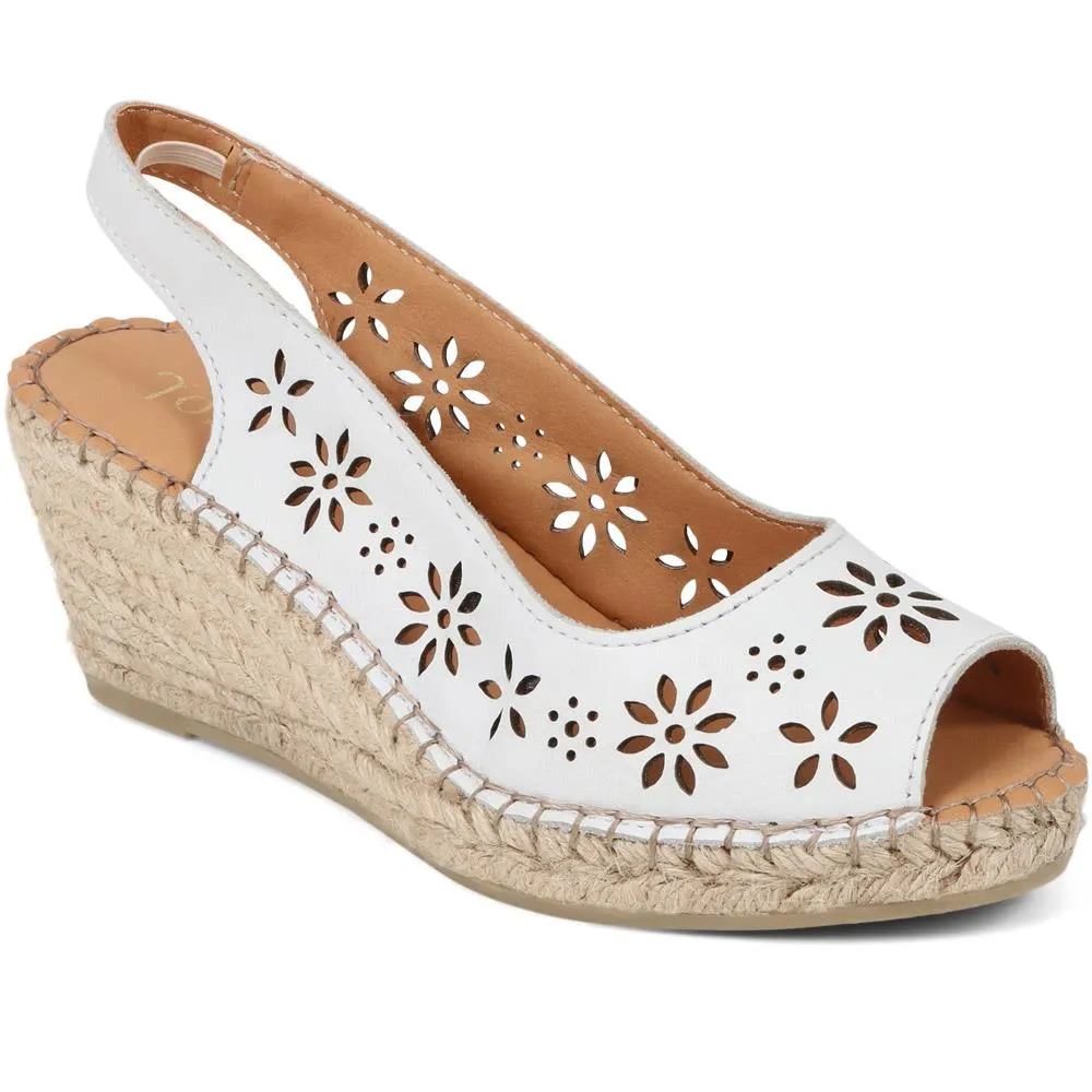 Reina Leather Espadrilles - REINA / 325 460 sold by Shoe-Shop product image thumbnail 2