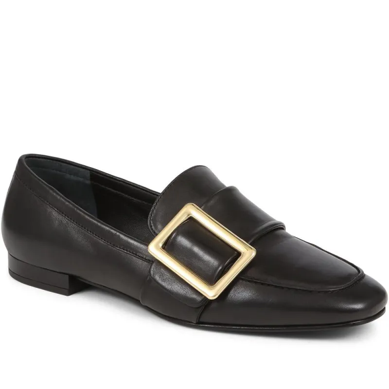 Stefania Leather Slip-On Shoes - STEFANIA / 324 557 made by Jones Bootmaker