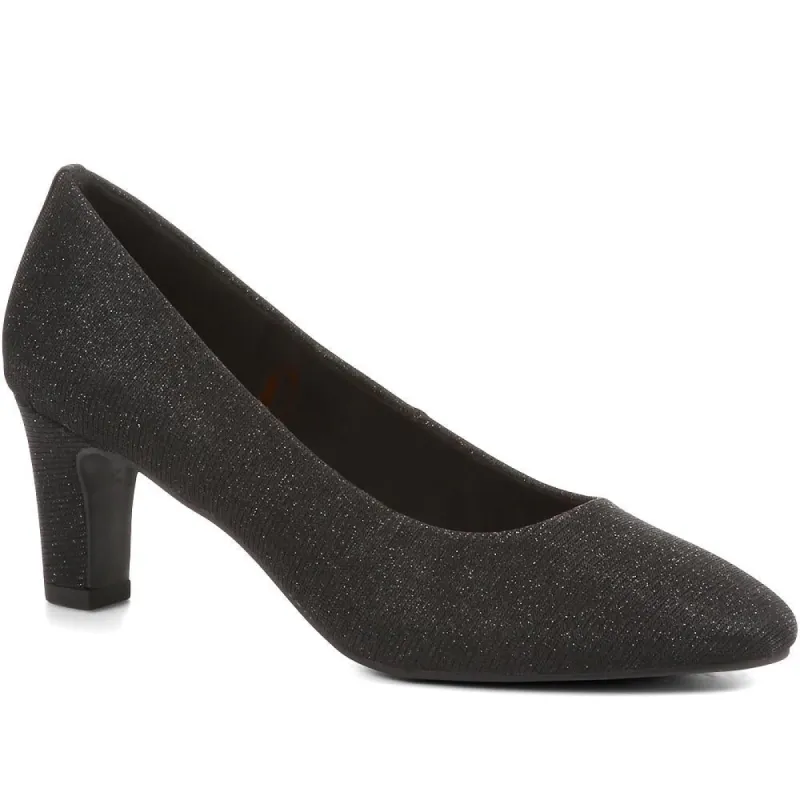 Heeled Court Shoes - PLAN36007 / 322 528 sold by Shoe-Shop