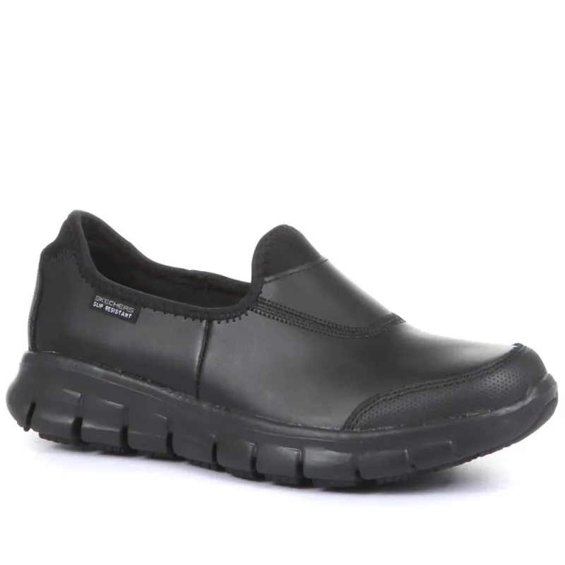Work: Relaxed Fit Sure Track Slip-On Trainer - SKE32532 / 319 515 sold by Shoe-Shop