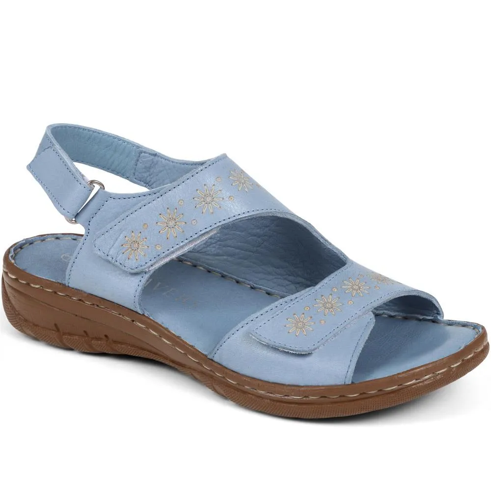 Dual Strap Embellished Sandals - DRTMA37015 / 324 735 sold by Shoe-Shop