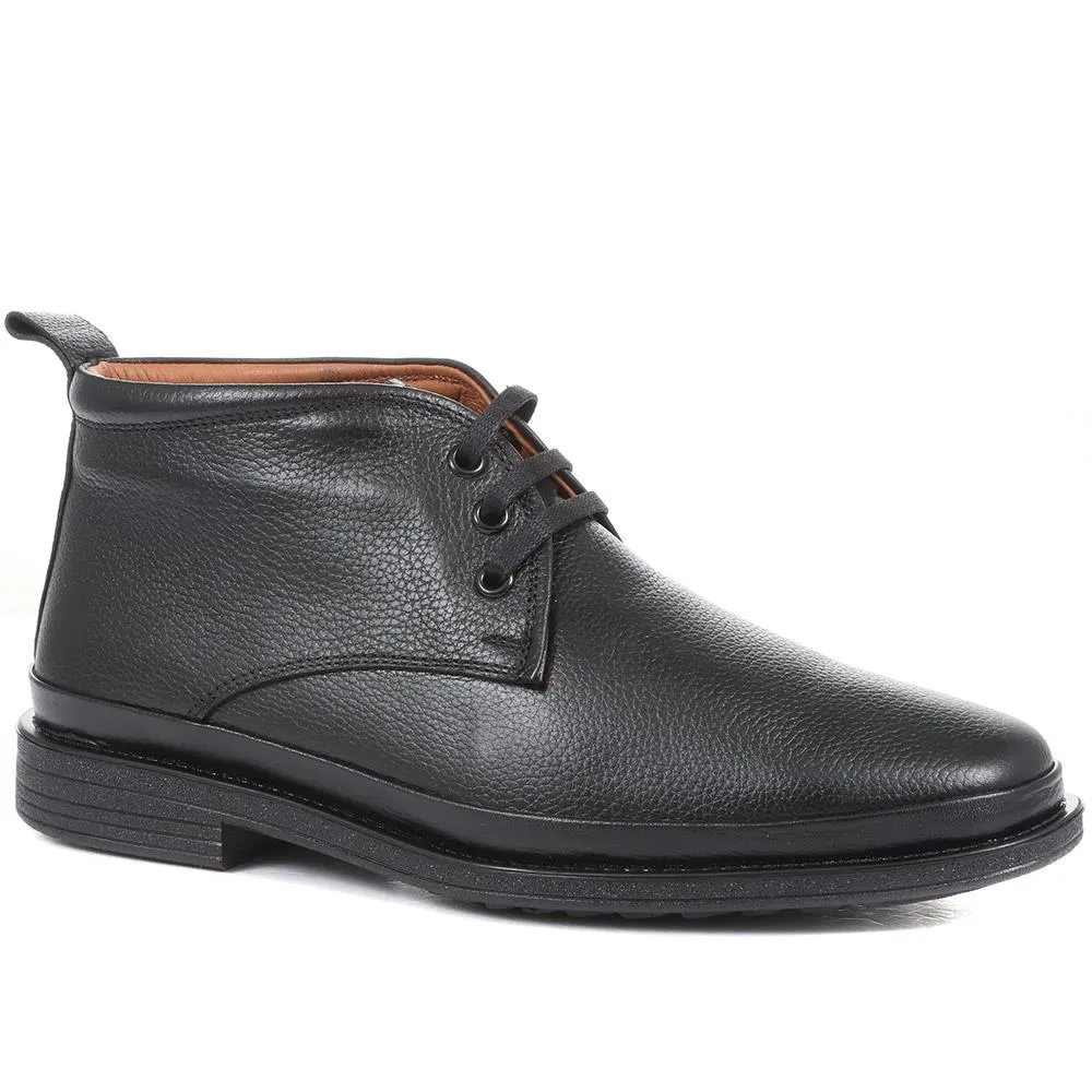 Wide Fit Smart Leather Desert Boots - DAN36005 / 322 183 sold by Shoe-Shop product image thumbnail 2