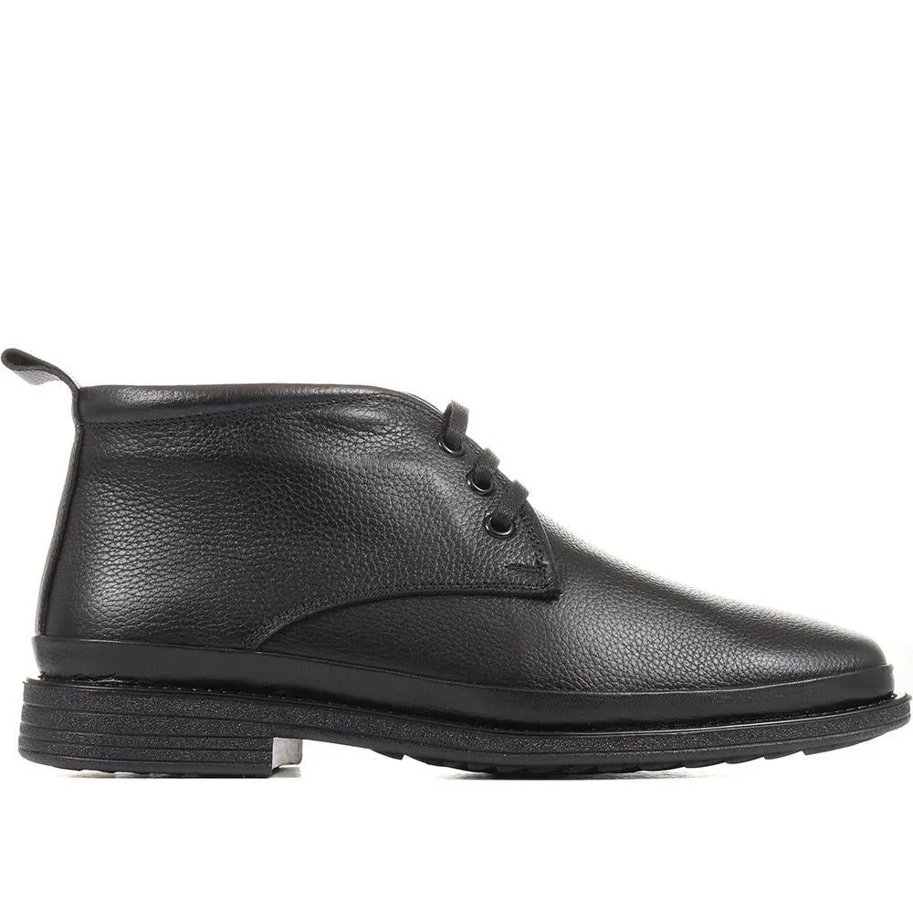 Wide Fit Smart Leather Desert Boots - DAN36005 / 322 183 sold by Shoe-Shop product image thumbnail 3