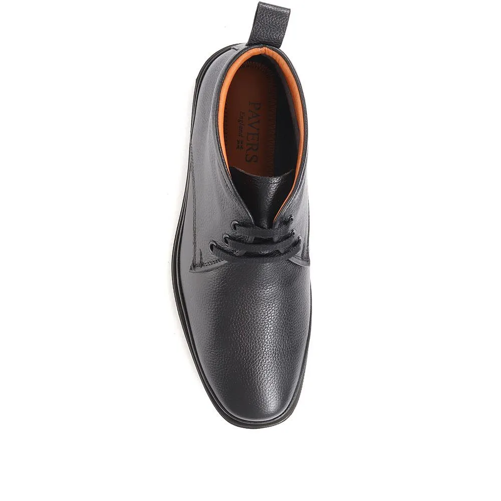 Wide Fit Smart Leather Desert Boots - DAN36005 / 322 183 sold by Shoe-Shop product image thumbnail 5