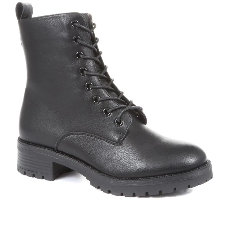 Lace Up Ankle Boots - BELWBINS34163 / 320 580 sold by Shoe-Shop