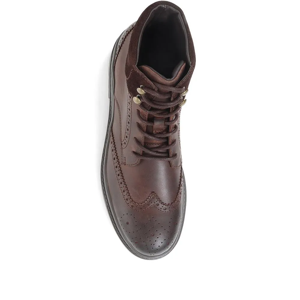 Eastleigh Leather Hiker Boots - EASTLEIGH / 323 132 sold by Shoe-Shop product image thumbnail 5